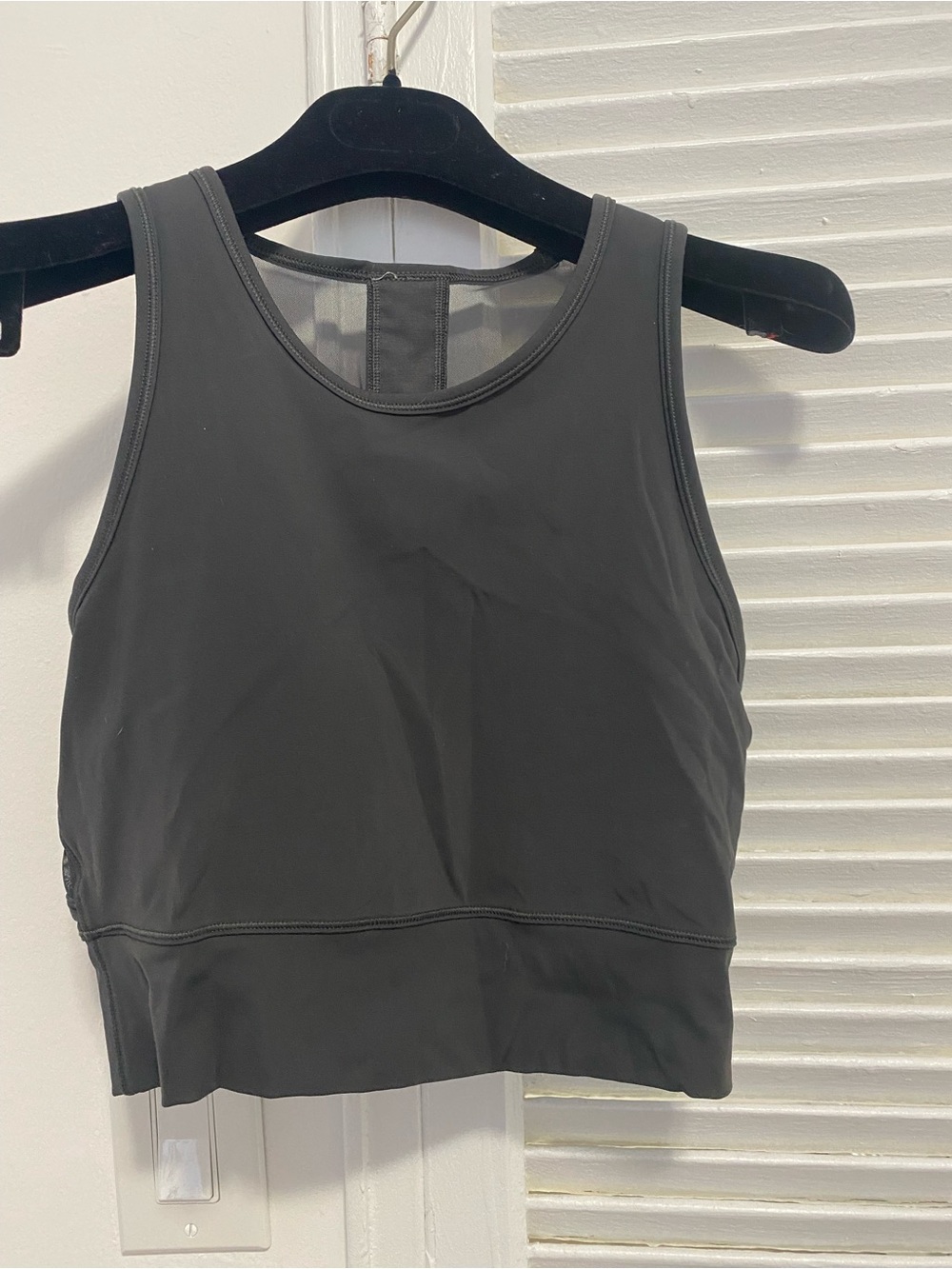 lululemon athletica Black High-Neck Sports Bra Tank